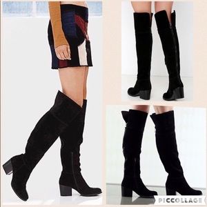 Steve Madden orabella slack suede knee high boots